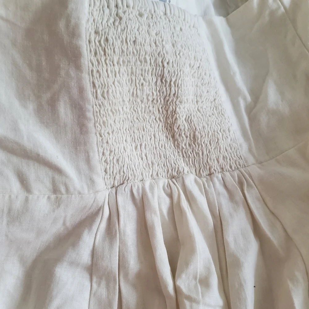 Amazon The Drop | White Strapless Maxi Dress | Size L | NWT - Picture 13 of 16